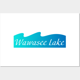 Wawasee Lake Waves Posters and Art